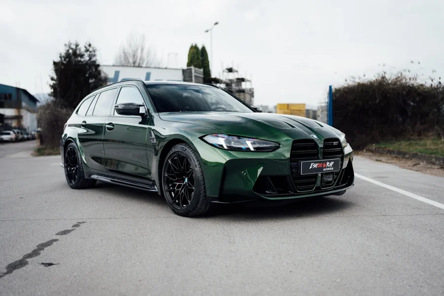 bmw m3 zelena kombi