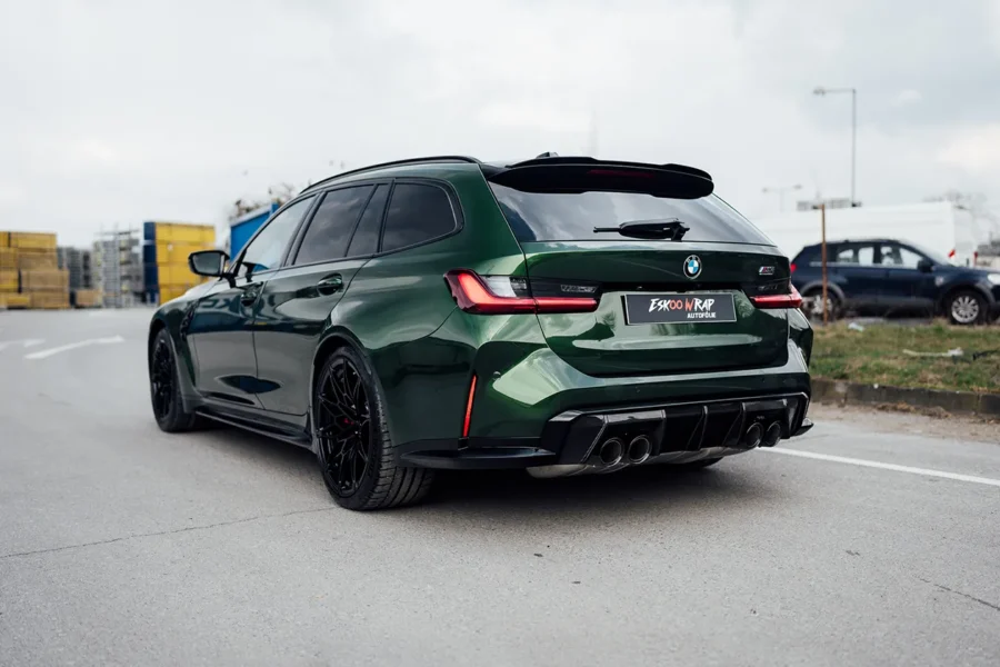 bmw m3 zelena kombi